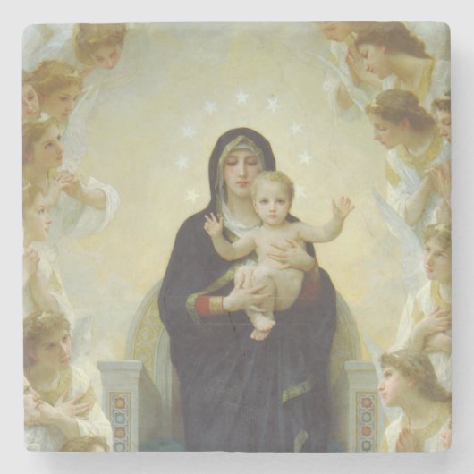 Weihnachten der Verehrung Steinuntersetzer (Vorderseite)