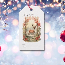 Weihnachten der Vintagen Rentiere
