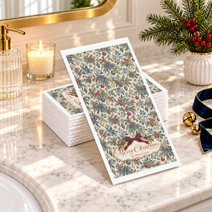 Weihnachten der Waldvögel Serviette