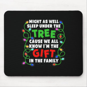 Weihnachten der Weihnachtsfamilie kann Spaß machen Mousepad