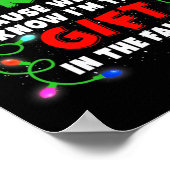 Weihnachten der Weihnachtsfamilie kann Spaß machen Poster (Ecke)