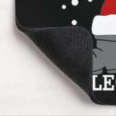 Weihnachten - Der Weihnachtsmann ist angeblich ech Mousepad (Ecke)