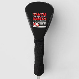 Weihnachten - Der Weihnachtsmann kommt, ich weiß Golf Headcover