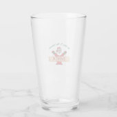 Weihnachten - Der Weihnachtsmann sieht zu. Glas (Rückseite)