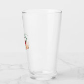 Weihnachten - Der Weihnachtsmann sieht zu. Glas (Links)