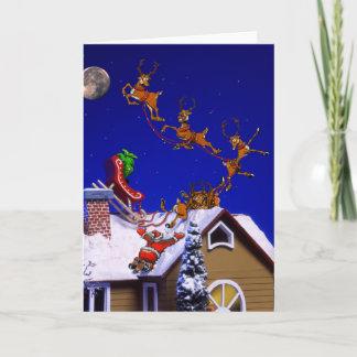 Weihnachten - Der Weihnachtsmann stürzte auf dem D