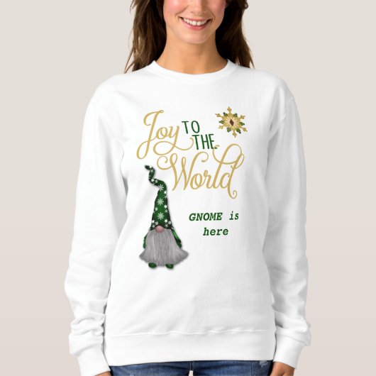 Weihnachten der Welt Sweatshirt (Vorderseite)
