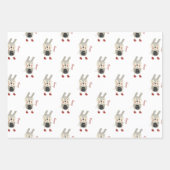 Weihnachten der Whimsical Forest Animals Geschenkpapier Set (Vorderseite 3)