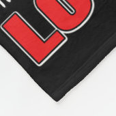 Weihnachten der, wo wir in Lockdown Pingui waren Fleecedecke (Ecke)