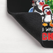 Weihnachten der, wo wir in Lockdown Pingui waren Mousepad (Ecke)