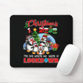 Weihnachten der, wo wir in Lockdown Pingui waren Mousepad (Mit Mouse)