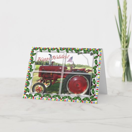 Weihnachten des amerikanischen Bauern (Vorderseite)