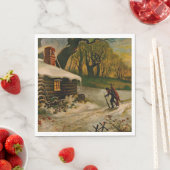 Weihnachten des Backwoodsman Serviette (Beispiel)