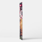 Weihnachten des Baumes: dunkles Holz Case-Mate iPhone Hülle (Rückseite / Rechts)