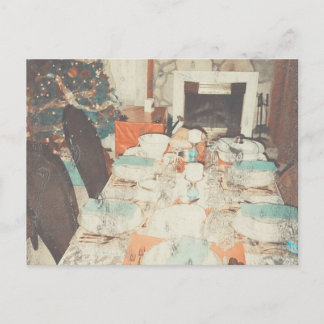 Weihnachten des Beißens Postkarte