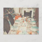 Weihnachten des Beißens Postkarte (Vorderseite)