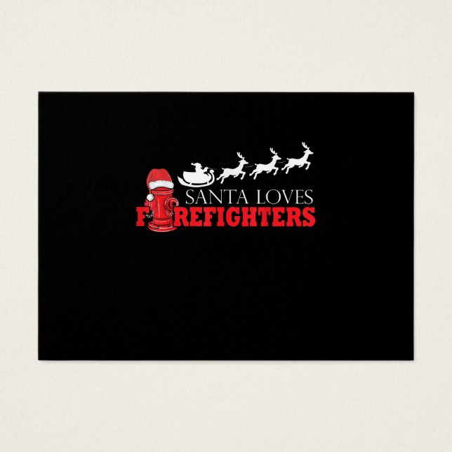 Weihnachten des Feuerwehrmanns Weihnachtsgeschenke (Vorderseite)