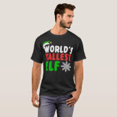 Weihnachten des größten Elfs der Welt T-Shirt (Vorne ganz)