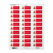 Weihnachten des Gumdrop-Lebkuchen-Mann-| (Vorne)