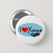 Weihnachten des Herzens I Button (Vorne & Hinten)