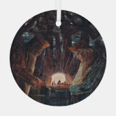 Weihnachten des Jahrgangs, Märchen (1909) Ornament Aus Glas (Rückseite)