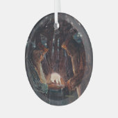 Weihnachten des Jahrgangs, Märchen (1909) Ornament Aus Glas (Vorderseite links)