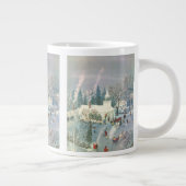 Weihnachten des Jahrgangs, Menschen gehen in die K Jumbo-Tasse (Rechts)