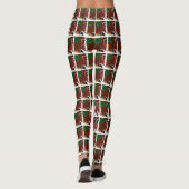 Weihnachten des japanischen Kinos Leggings (Rückseite)