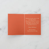 Weihnachten des Mittelalters Karte (Innenseite)