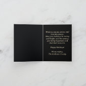 Weihnachten des Mittelalters Karte (Innenseite)