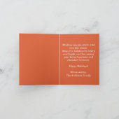 Weihnachten des Mittelalters Karte (Innenseite)