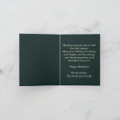 Weihnachten des Mittelalters Karte (Innenseite)