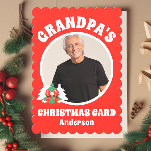 Weihnachten des personalisierten Großvaters Foto