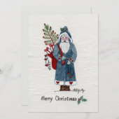 Weihnachten des Vaters in grünem gestrichenem Tan (Vorne/Hinten)