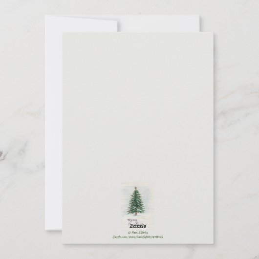 Weihnachten des Vaters in grünem gestrichenem Tan (Rückseite)