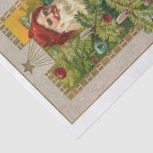 Weihnachten des Vaters mit dekorierter Tree & Star Seidenpapier (Ausschnitt)