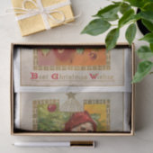 Weihnachten des Vaters mit dekorierter Tree & Star Seidenpapier (Geschenk)