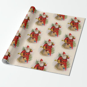 Weihnachten des Vaters mit dem TOYS GIFT Wrapping  Geschenkpapier