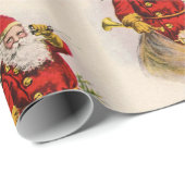 Weihnachten des Vaters mit dem TOYS GIFT Wrapping  Geschenkpapier (Rolleneckpunkt)