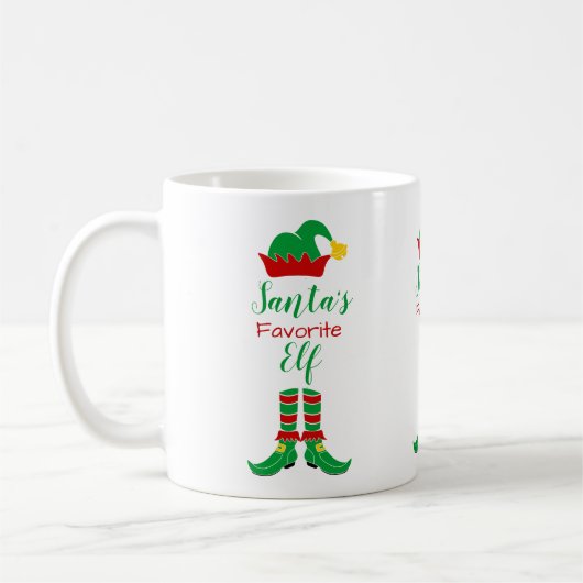 Weihnachten des Weihnachtsmanns Kaffeetasse (Links)