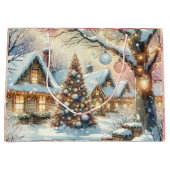 Weihnachten des Weißen Volkes Große Geschenktüte (Vorderseite)