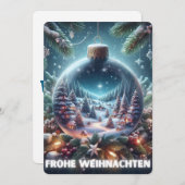 Weihnachten Deutschland Frohe Weihnachten Weihnach (Vorne/Hinten)
