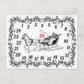 Weihnachten Dezember Countdown Advent Kalender Wei (Vorderseite)