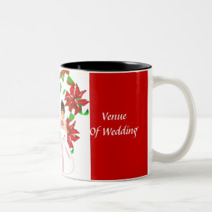 Weihnachten/Dezember Roter Polterabend Tasse