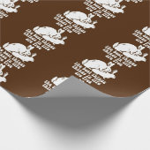 Weihnachten DIE BESTEN DINGE IM LEBEN SIND FREIER Geschenkpapier (Ecke)