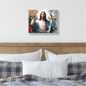 Weihnachten: Die ewige Ebbe des Lichts Leinwanddruck (Insitu (Schlafzimmer))