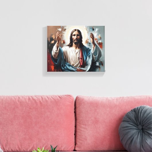 Weihnachten: Die ewige Ebbe des Lichts Leinwanddruck (Insitu (Wohnzimmer))