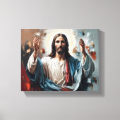 Weihnachten: Die ewige Ebbe des Lichts Leinwanddruck (Vorderseite)