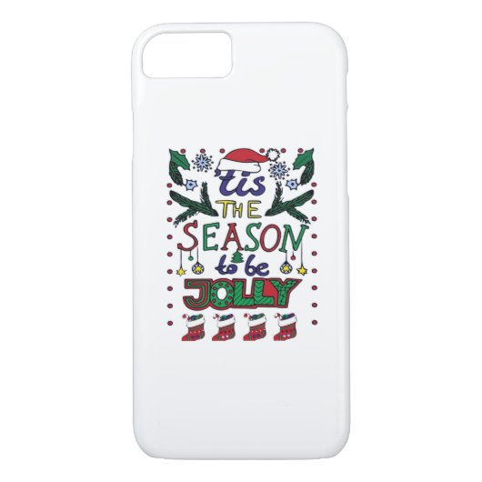 Weihnachten Die Jahreszeit Case-Mate iPhone Hülle (Rückseite)