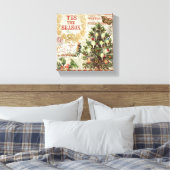 Weihnachten - die Jahreszeit Leinwanddruck (Insitu (Schlafzimmer))